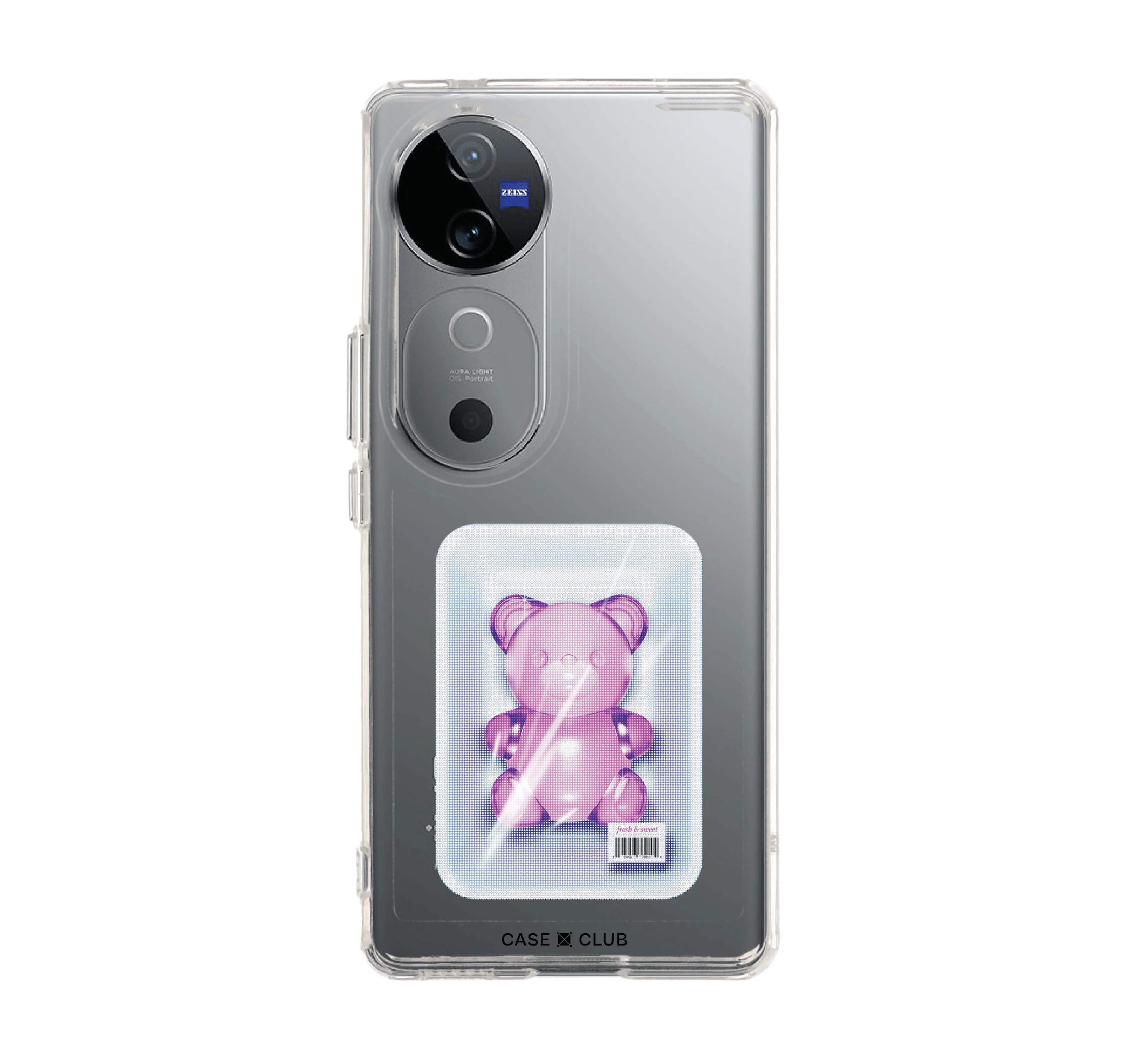 เคสใส vivo v40 5g หมีเยลลี่แพ็กสูญญากาศ